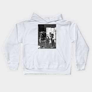 Some Passages in the Life of a Lion - Harry Clarke for E.A. Poe Kids Hoodie